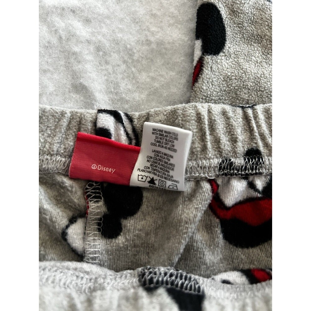 Disney Mickey Mouse Fleece Christmas Pajama Bottoms (Set of 2) Women’s Size XS - Picture 9 of 9